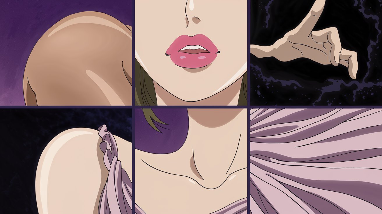 Fragmented Woman's Body